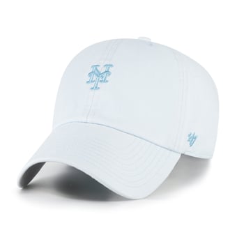 Women's '47 Light Blue New York Mets Pastel Clean Up Adjustable Hat