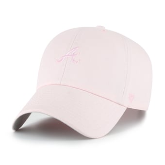 Women's '47 Light Atlanta Braves Pastel Clean Up Adjustable Hat