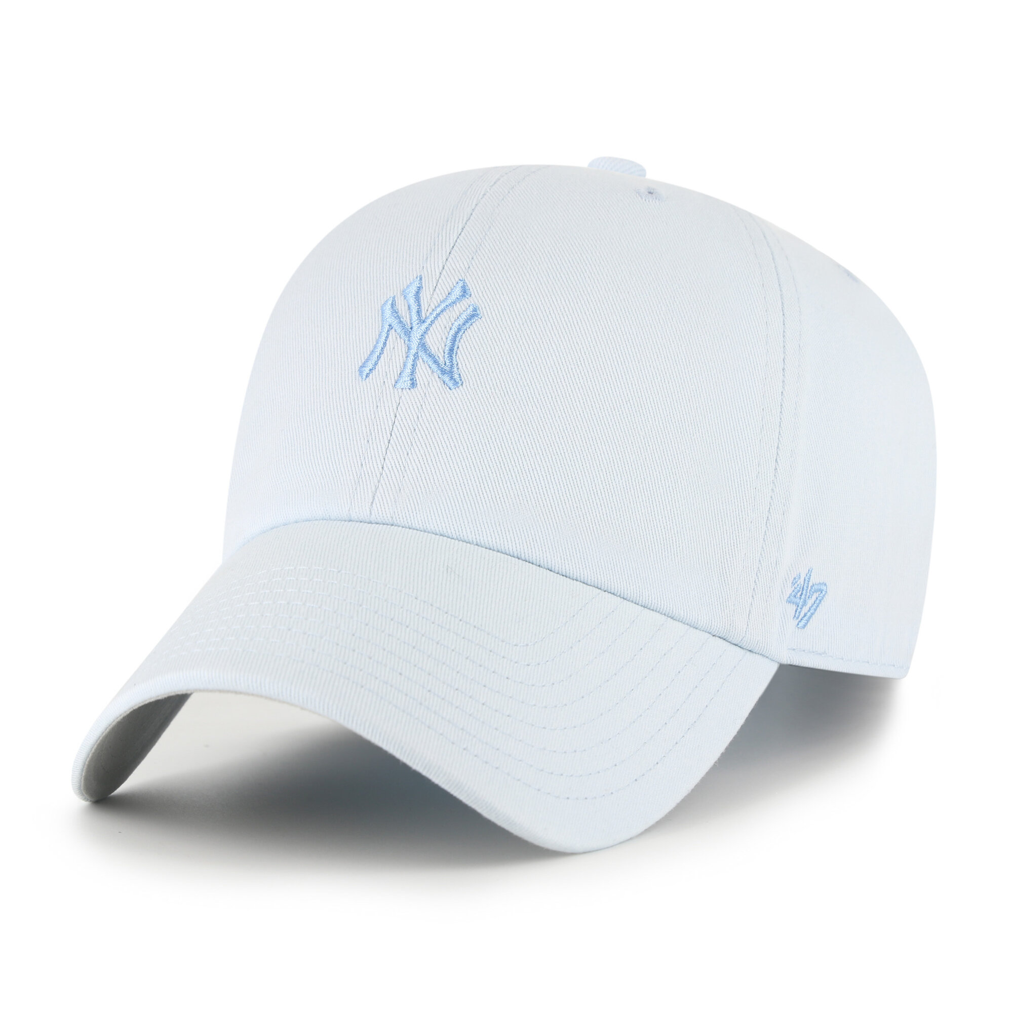 Women's '47 Light Blue New York Yankees Pastel Clean Up Adjustable Hat