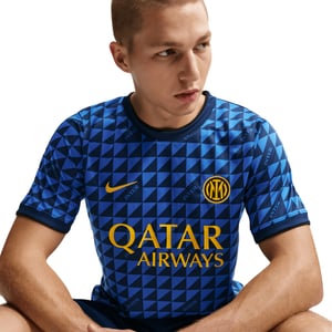 Maillot Pre Match Inter Milan Nike Domicile - Bleu Lyon, vue 4