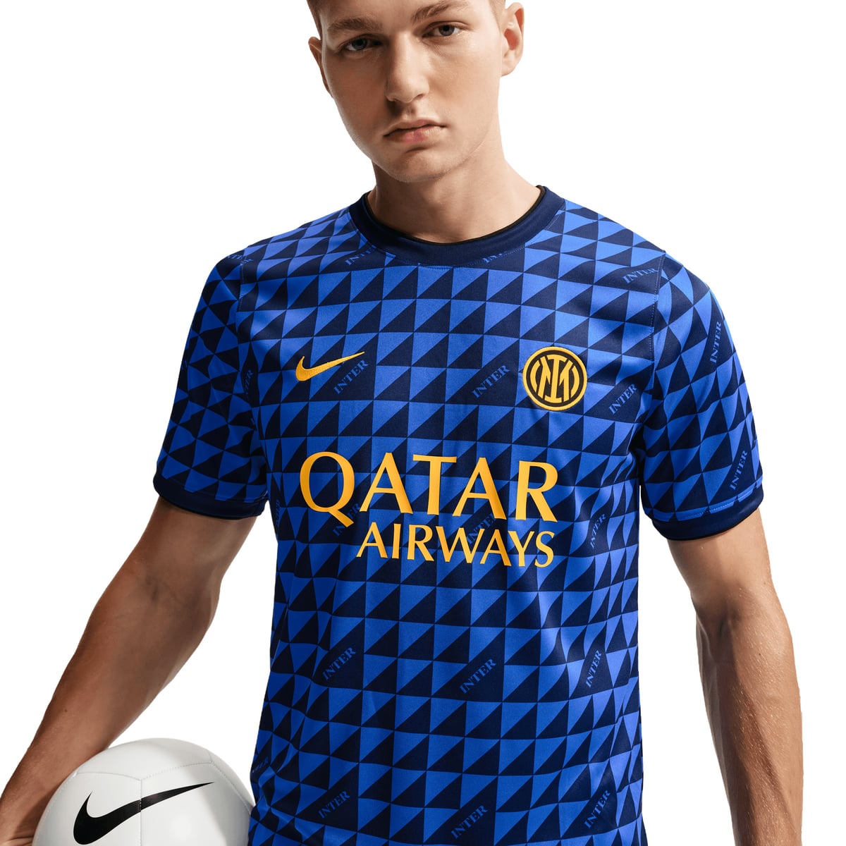 Maillot Pre Match Inter Milan Nike Domicile - Bleu Lyon