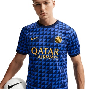 Maillot Pre Match Inter Milan Nike Domicile - Bleu Lyon, vue 1