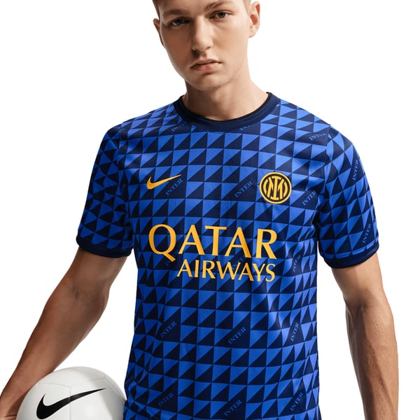 Maillot Pre Match Inter Milan Nike Domicile - Bleu Lyon