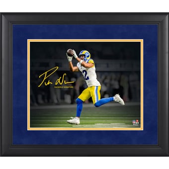Puka Nacua Los Angeles Rams Facsimile Signature Framed 11" x 14" Spotlight Photograph