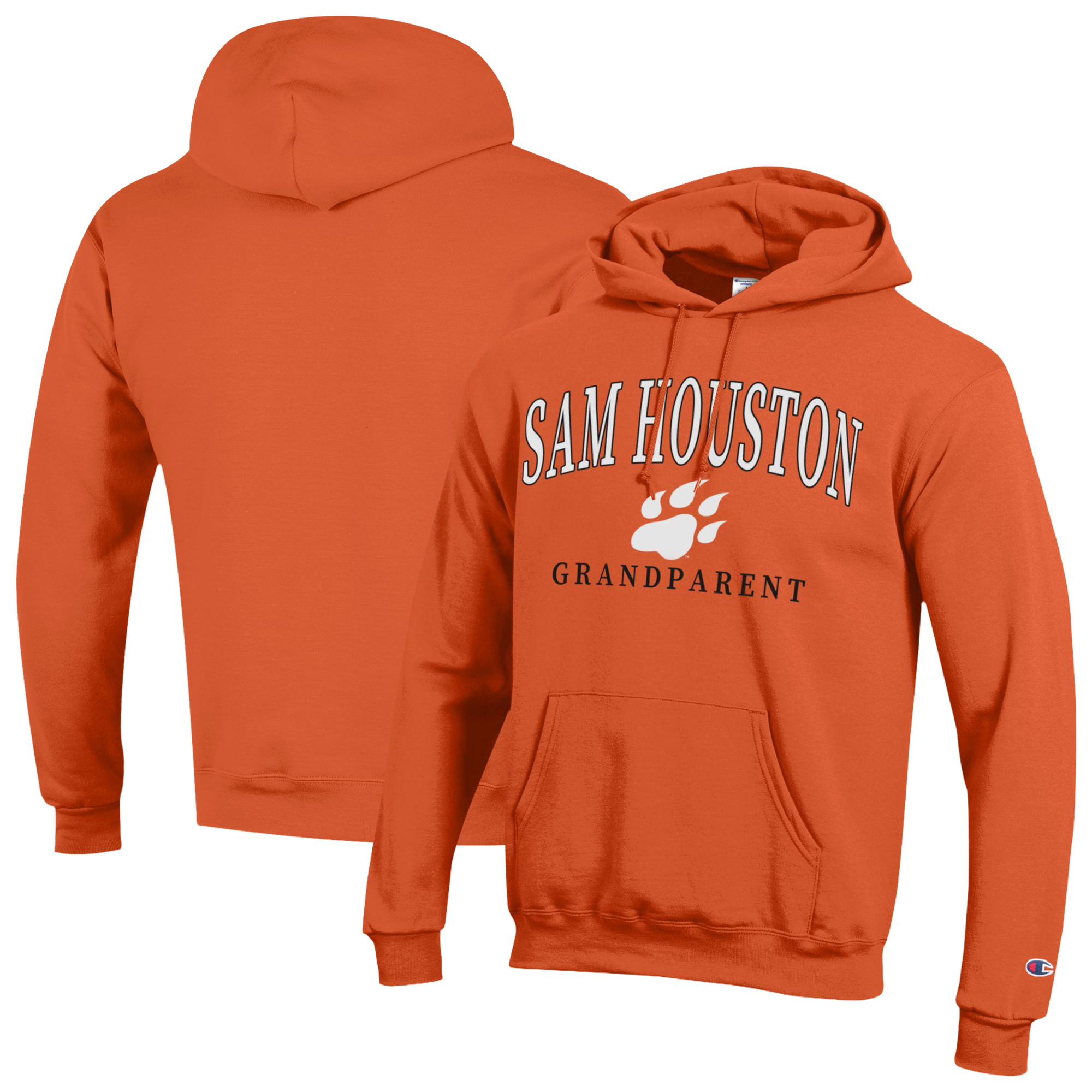 Unisex Champion Orange Sam Houston State Bearkats Arch Grandparent Eco Powerblend Fleece Hoodie Unisex Champion Orange Sam Houston State Bearkats Arch Grandparent Eco Powerblend Fleece Hoodie