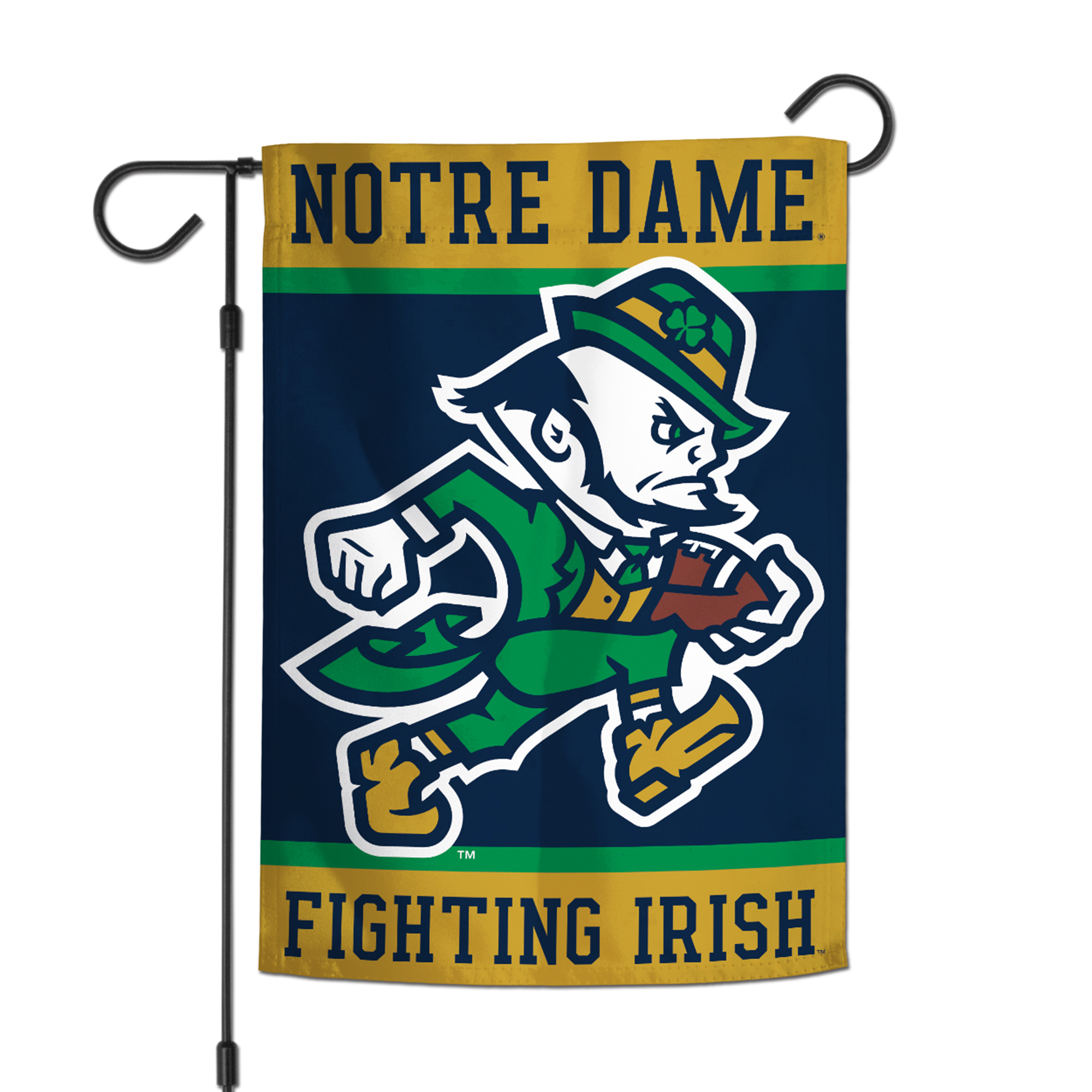 WinCraft Notre Dame Fighting Irish 12" x 18" Double-Sided Garden Flag