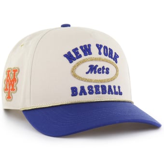 Women's Stoney Clover Lane x '47 Natural New York Mets  Glitter Rope Hitch Adjustable Hat