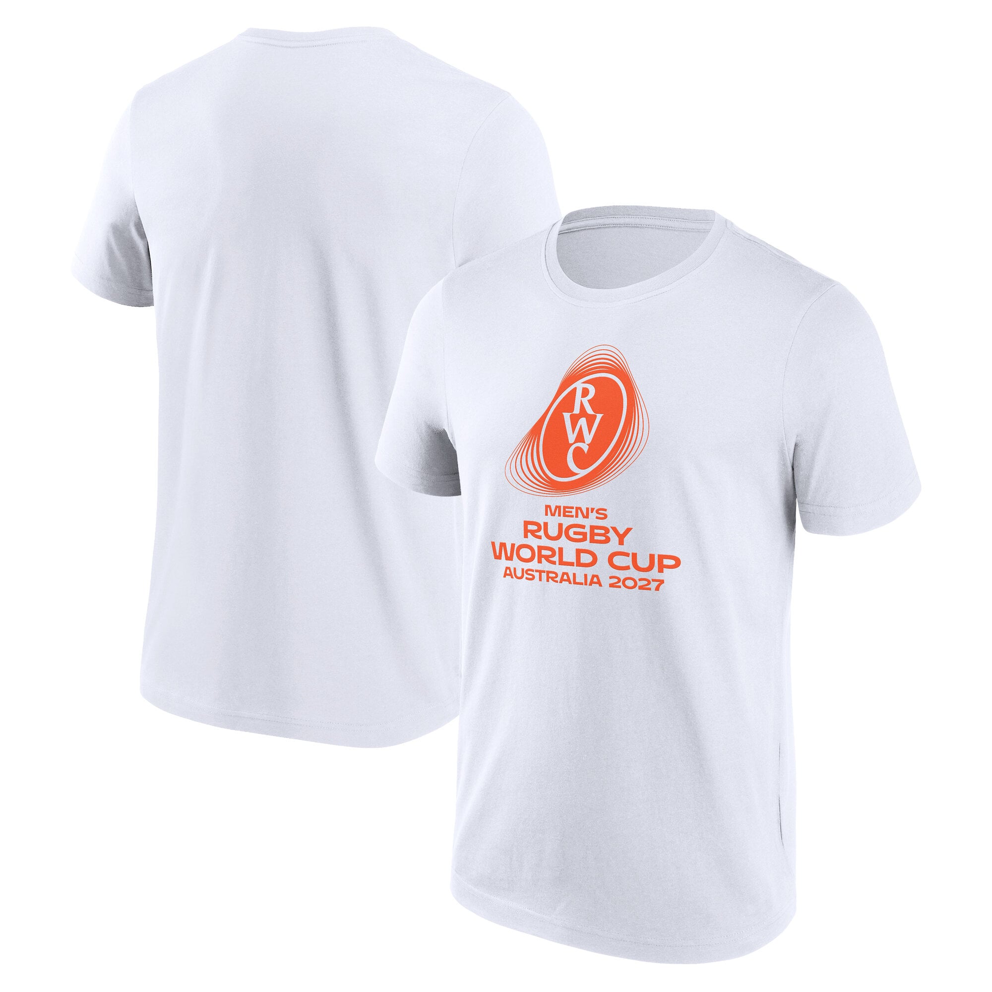 T-shirt con grafica Rugby World Cup 2027 - Bianca