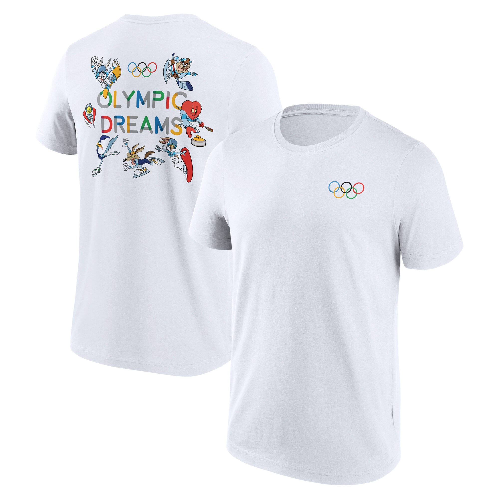 Maglietta The Olympic Collection x Looney Tunes Olympic Dreams - Bianco