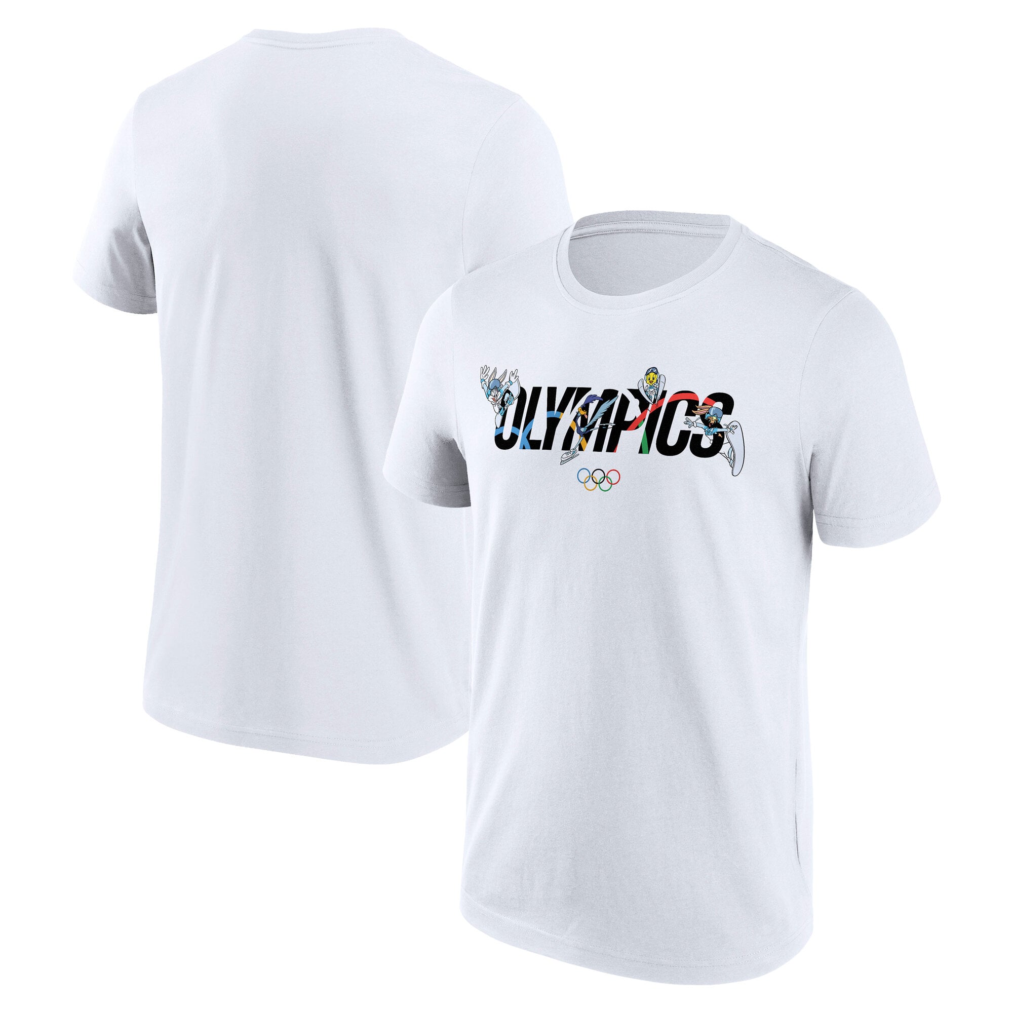 Maglietta grafica The Olympic Collection x Looney Tunes - Bianco