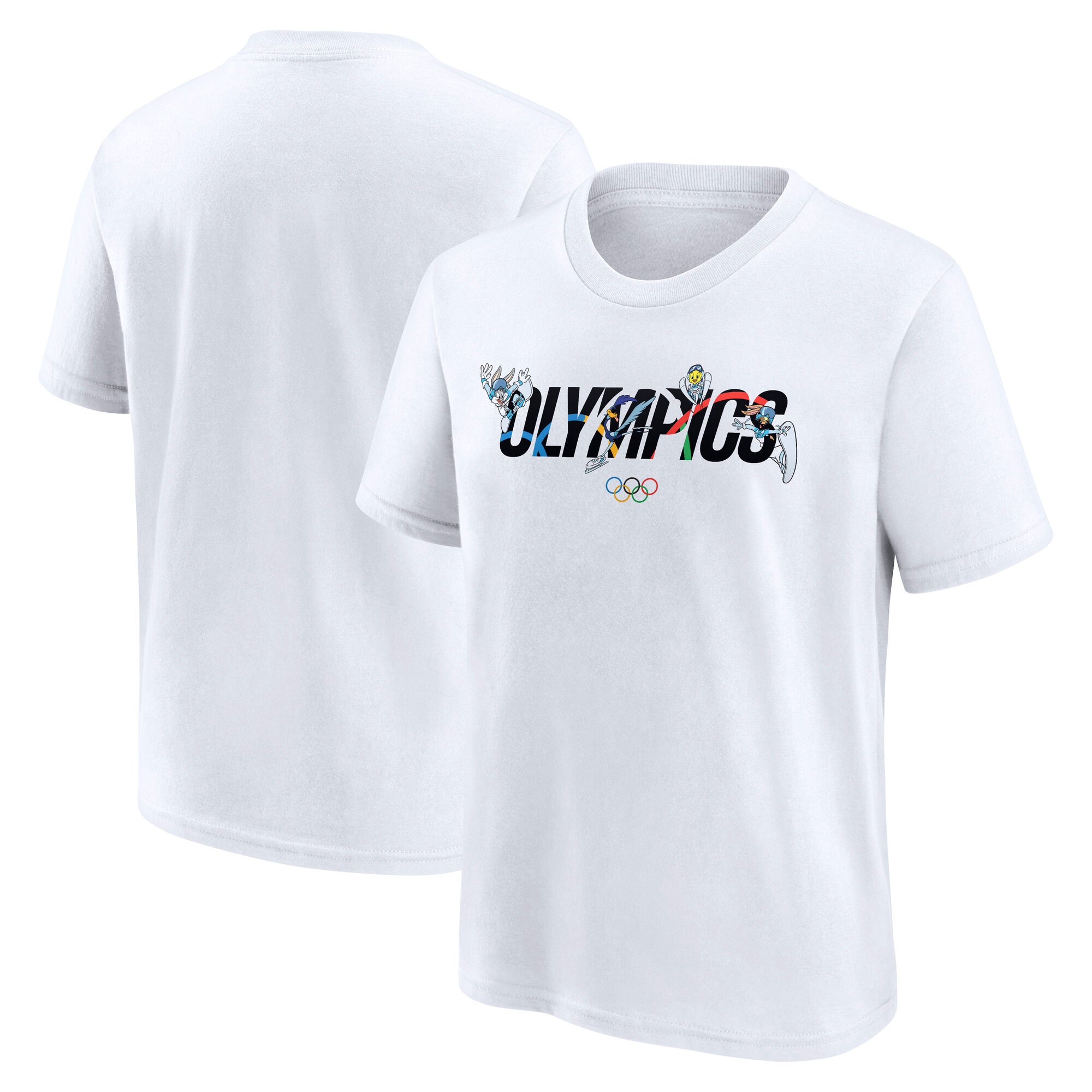 Maglietta grafica The Olympic Collection x Looney Tunes - Bianco - Ragazzi