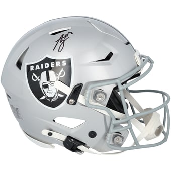 Ashton Jeanty Las Vegas Raiders Autographed Riddell Speed Flex Authentic Helmet