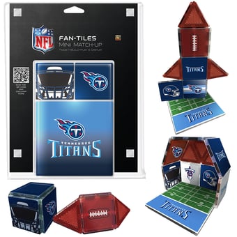 Tennessee Titans 17-Piece Fan Tile Set