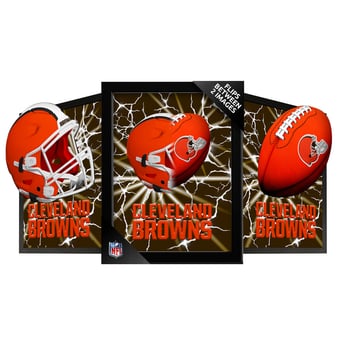 Cleveland Browns 14" x 18" Framed 3D Lenticular Art