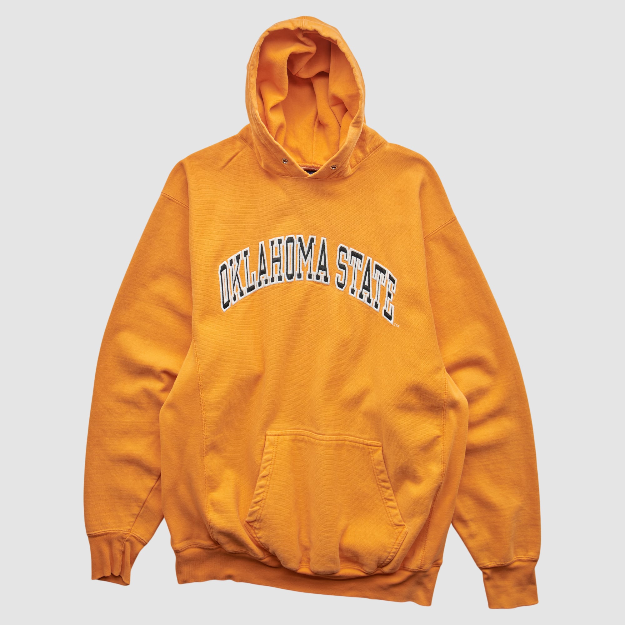 Oklahoma State Cowboys 2000s Pullover Sweatshirt - Orange - L by Fanatics Real Vintage