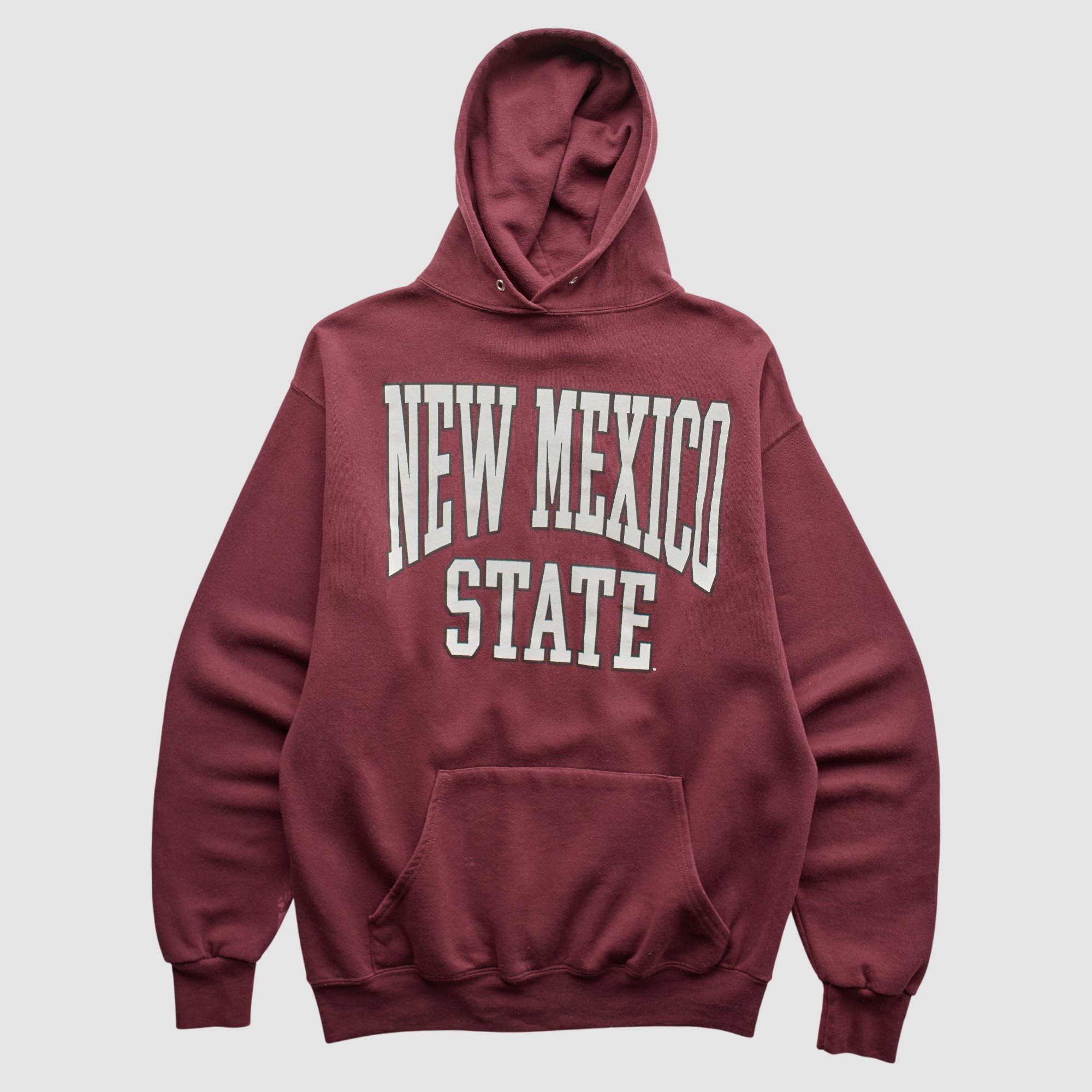 New Mexico State Aggies 2000s Pullover Sweatshirt - Maroon - S by Fanatics Real Vintage