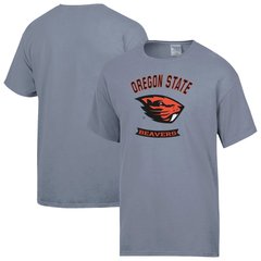 Men's ComfortWash Gray Oregon State Beavers Banner T-Shirt