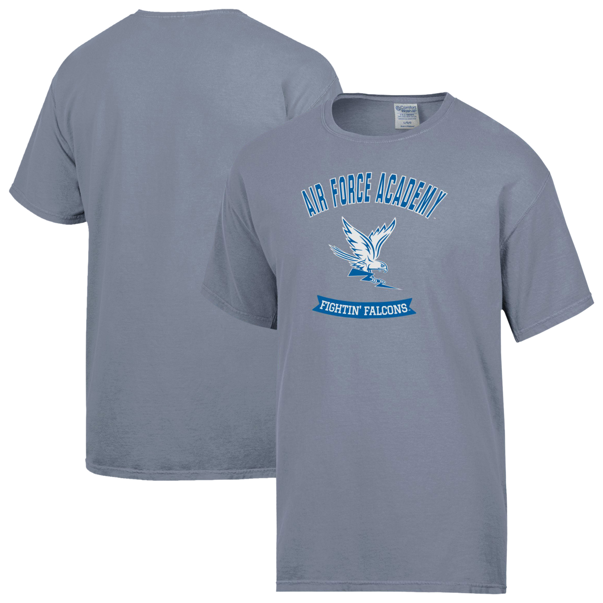 Men’s ComfortWash Gray Air Force Falcons Banner T-Shirt Men’s ComfortWash Gray Air Force Falcons Banner T-Shirt