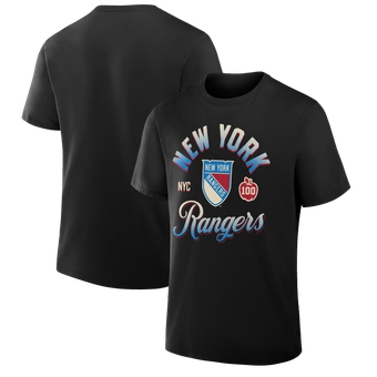 Men's Fanatics Black New York Rangers Legacy T-Shirt