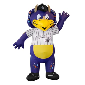Logo Brands Colorado Rockies Inflatable Mascot