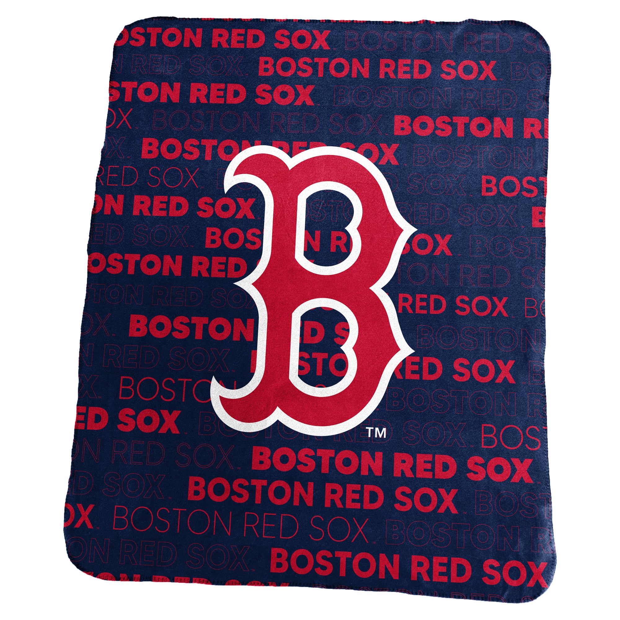 Logo Brands Boston Red Sox 50" x 60" Classic Fleece Throw Blanket