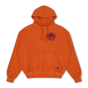 Unisex Aviator Nation  Texas Orange Texas Longhorns Relaxed Tri-Blend Hoodie