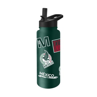 Logo Brands Mexico National Team 34oz. Quencher Bottle
