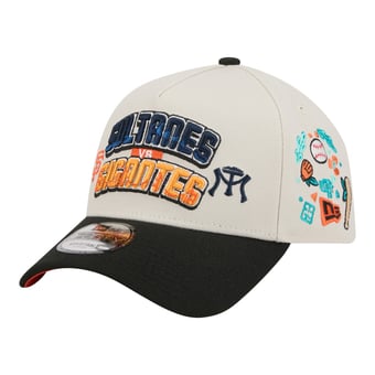 Men's New Era Beige San Francisco Giants vs. Monterrey Sultanes 2026 Matchup 9FORTY A-Frame Adjustable Hat
