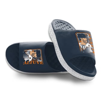 Youth ISlide Jose Altuve Player Portrait Slide Sandals