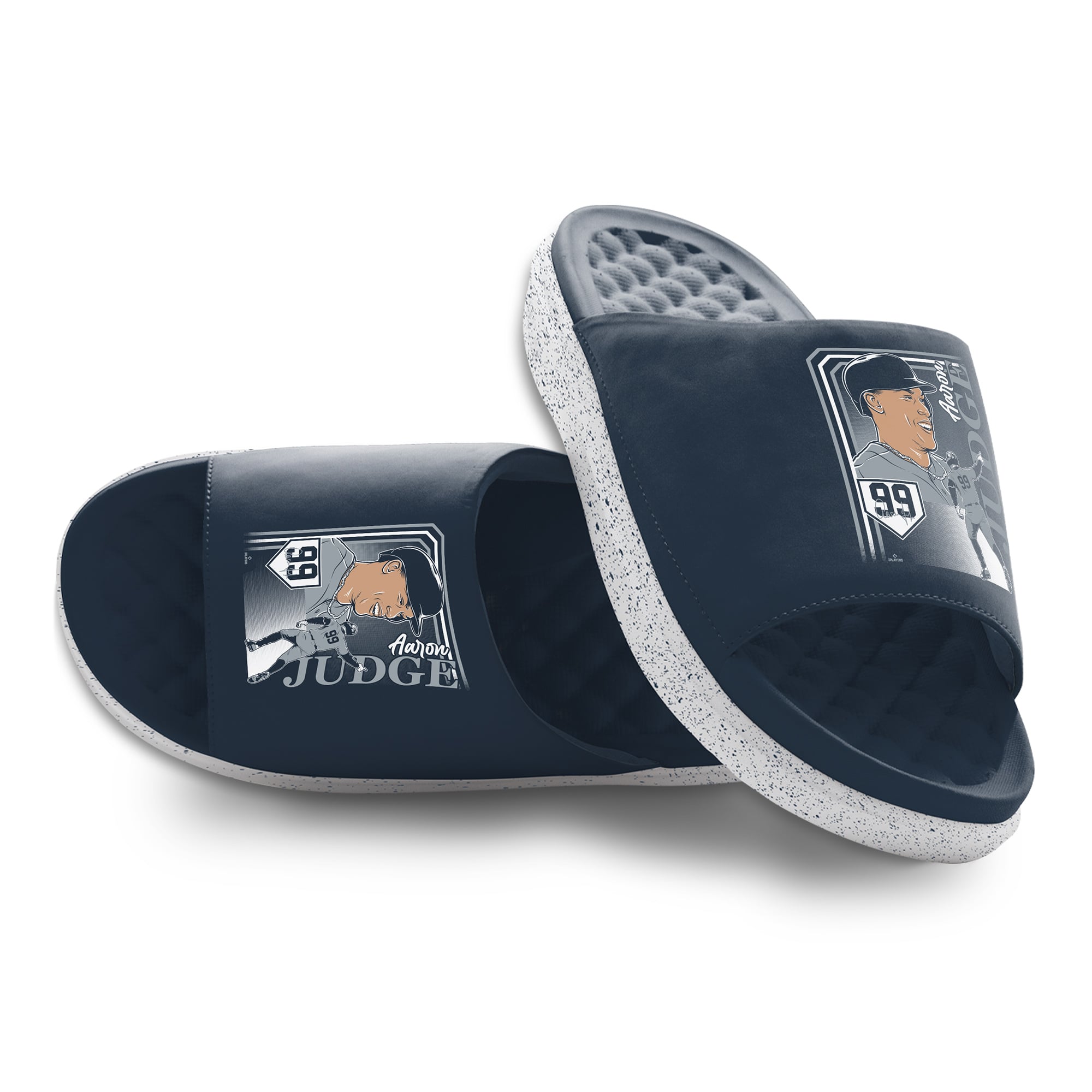 Youth ISlide Aaron Judge Player Portrait Slide Sandals