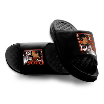 Youth ISlide Juan Soto Player Portrait Slide Sandals