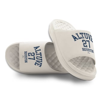 Youth ISlide Jose Altuve Name & Number Stack Motive Slide Sandals