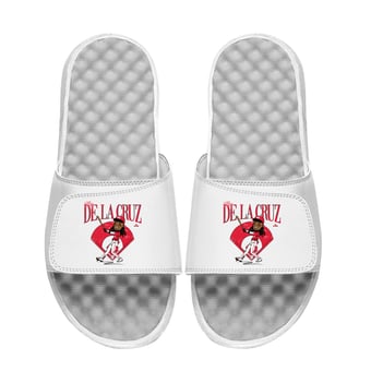 Youth ISlide Elly De La Cruz Player Caricature Slide Sandals