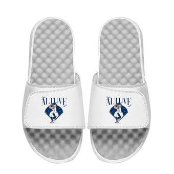 Youth ISlide Jose Altuve Player Caricature Slide Sandals
