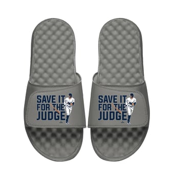 Youth ISlide Aaron Judge Save For Judge Slide Sandals