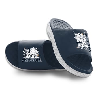 Youth ISlide Shohei Ohtani Retro Collage Motive Slide Sandals