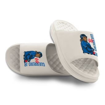 Youth ISlide Vladimir Guerrero Jr. Player Collage Motive Slide Sandals