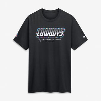 Men's Nike Black Dallas Cowboys 2026 NFL Crucial Catch Tri-Blend Dri-FIT T-Shirt