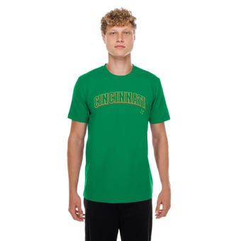 Men's New Era  Green Cincinnati Reds 2026 St. Patrick's Day T-Shirt