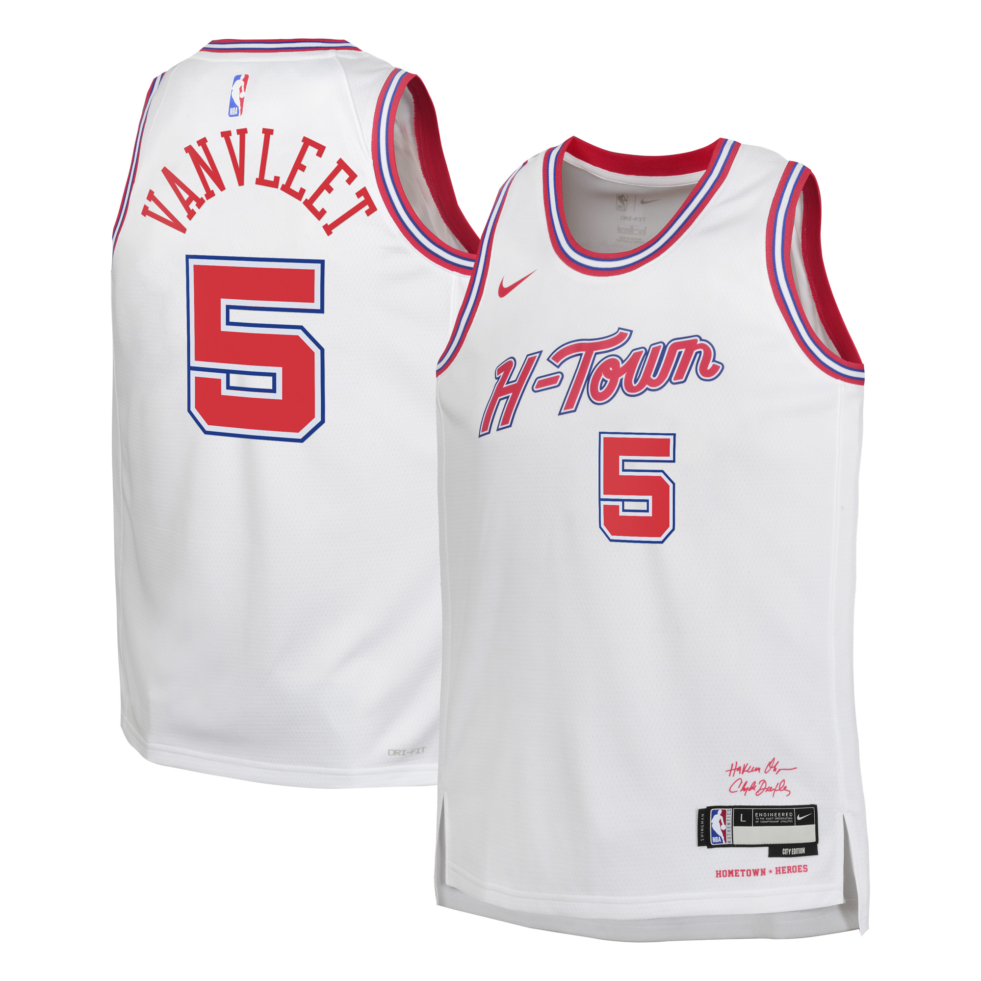 Camiseta Nike City Edition Swingman de los Houston Rockets 2025/26 - Personalizada - Fred VanVleet - Juvenil