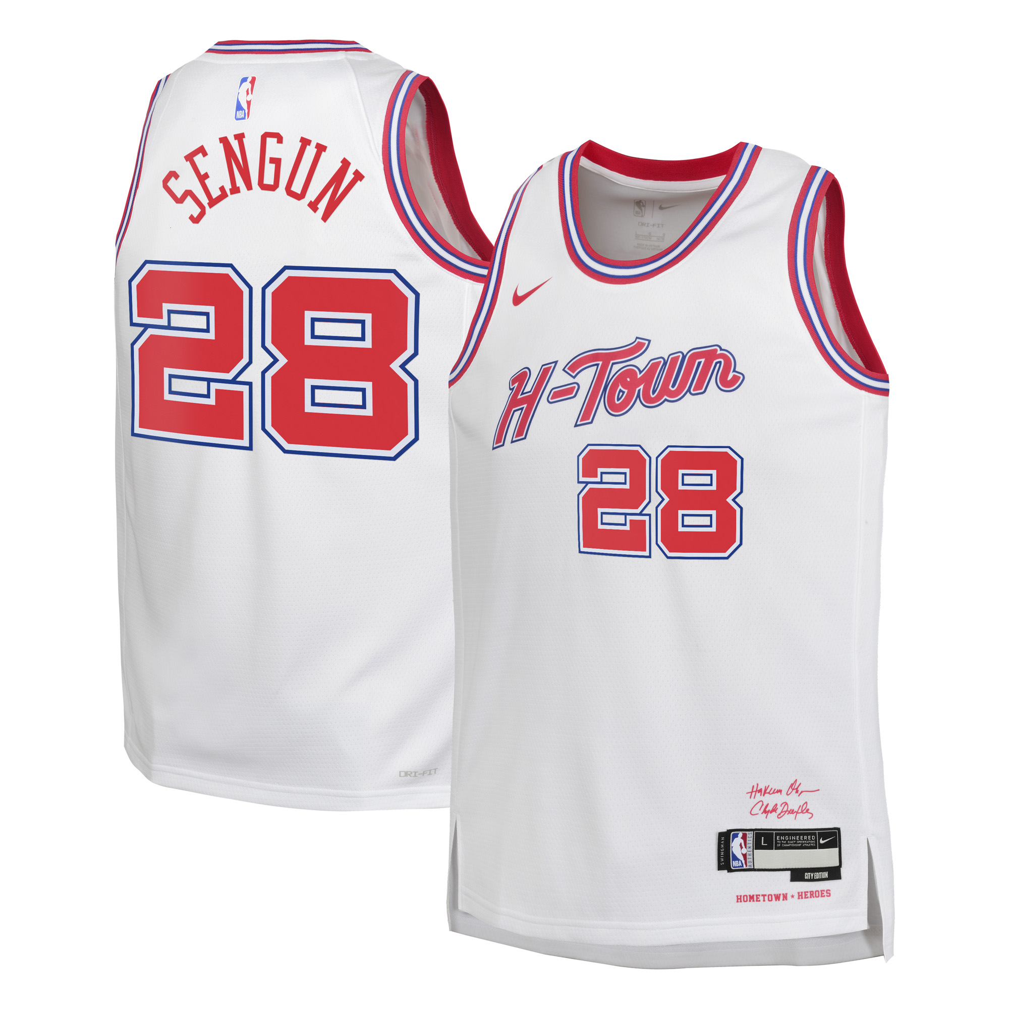 Camiseta Nike Swingman de los Houston Rockets 2025/26 City Edition - Personalizada - Alperen Şengün - Jóvenes