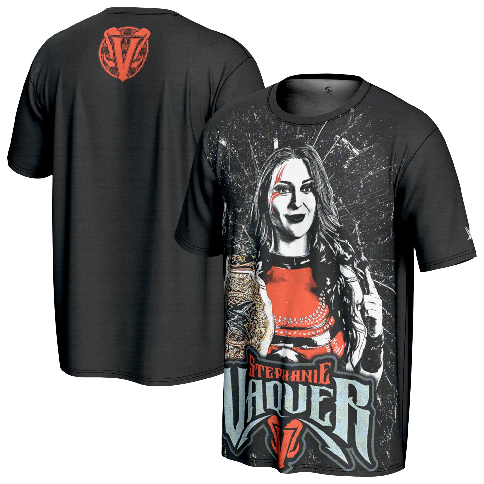 Youth ProSphere Black Stephanie Vaquer Women's World Championship T-Shirt