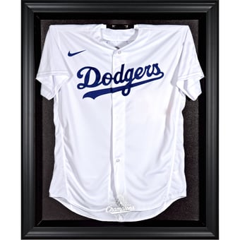 Los Angeles Dodgers 2025 World Series Champions Black Framed Logo Jersey Display Case