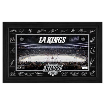 Highland Mint Los Angeles Kings 2025 Signature Rink Framed Art
