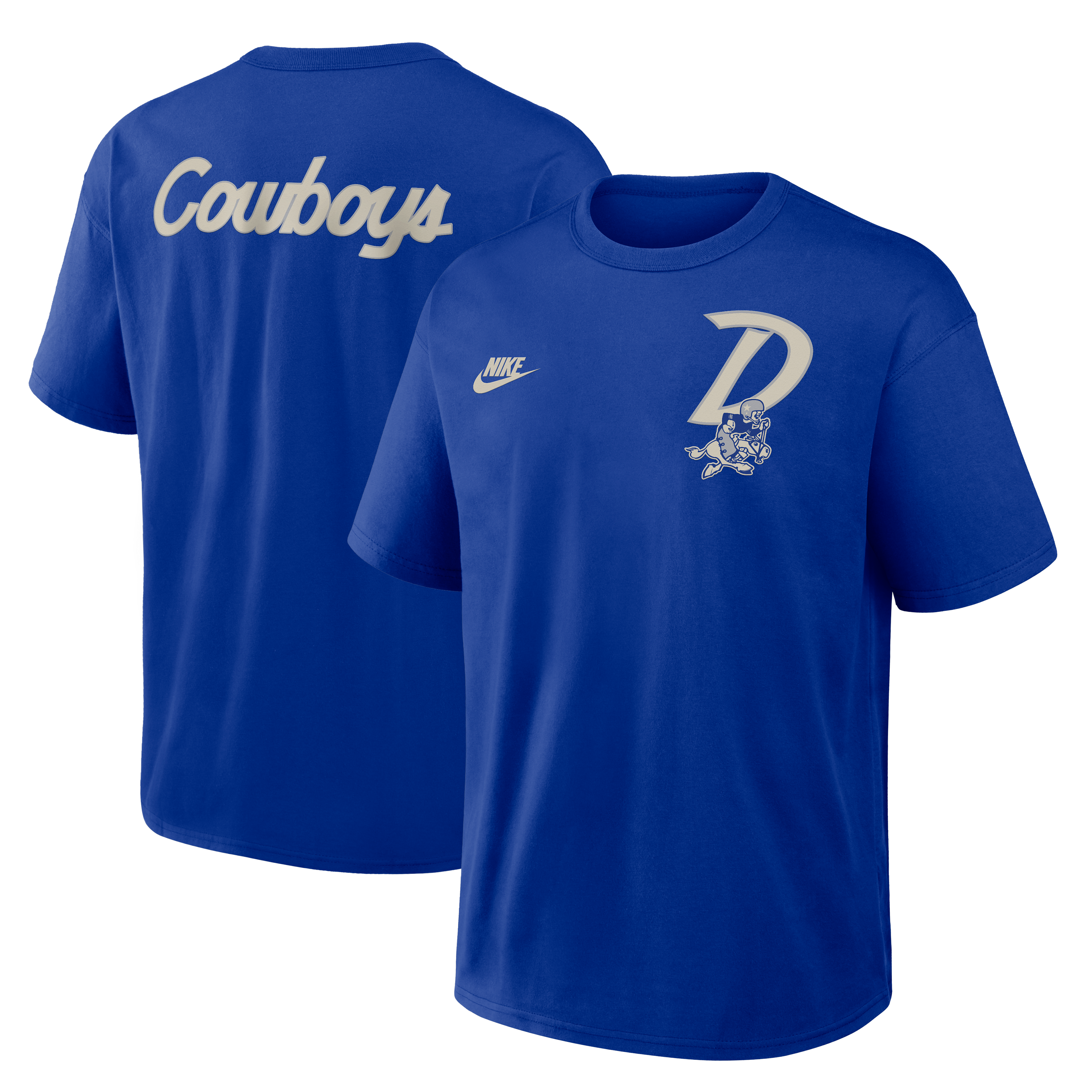 Men's Nike Royal Dallas Cowboys Night Primary Max90 T-Shirt