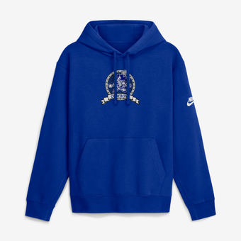 Men's Nike  Royal Dallas Cowboys Short Pass Rewind Club Fleece Hoodie