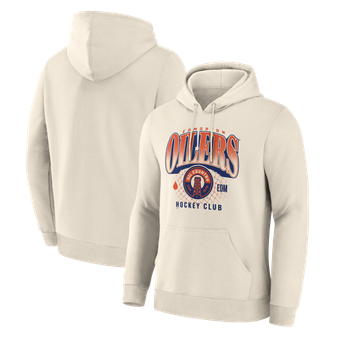 Men's  Cream Edmonton Oilers Alternate Legacy Hoodie