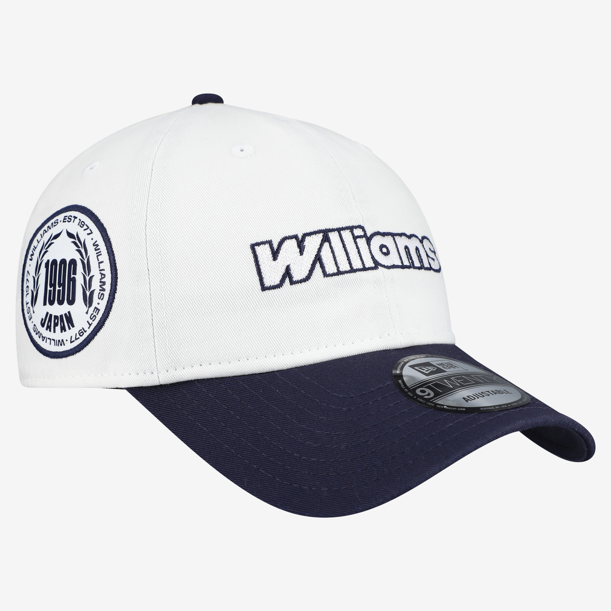 Men's New Era  White Williams Racing Suzuka 9TWENTY Adjustable Hat
