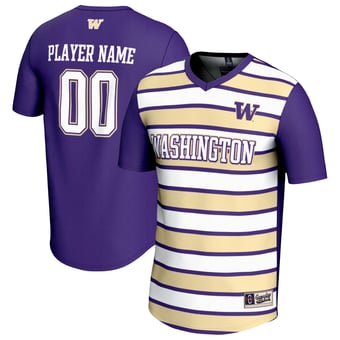 Unisex GameDay Greats  Purple Washington Huskies NIL Pick-A-Player Collegiate Women's Soccer Lightweight Fashion Jersey