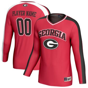 Unisex GameDay Greats  Red Georgia Bulldogs NIL Pick-A-Player Collegiate Women's Volleyball Lightweight Fashion Jersey